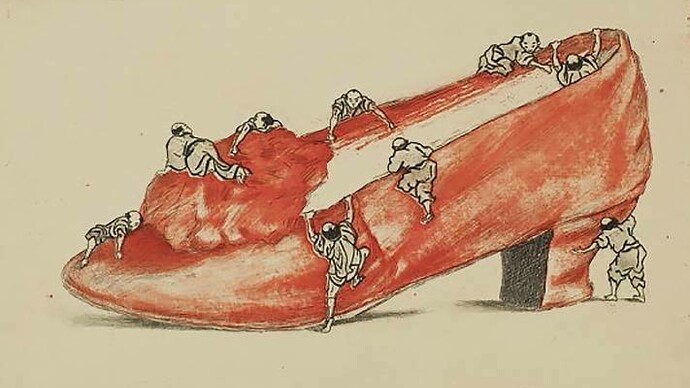 Mariella Busi de Logu, Le mie grandi scarpe