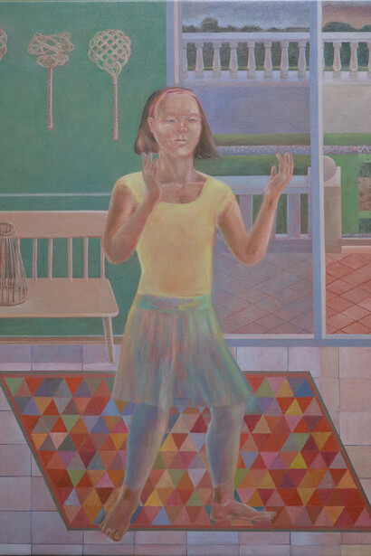 Noor Mahnun Anum, An evening (detail), 2025. Courtesy of Yeo Workshop