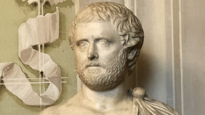 Busto de Ovidio, siglo I d.C., Galería de los Uffizi de Florencia, Italia