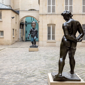 Markus Lüpertz, Une filiation, vue de l'exposition. Avec l'aimable autorisation du Musée Maillol