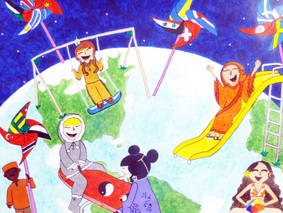 Children poster per  Lions Club International