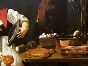 Young Woman in the Kitchen, Andrea Commodi  (1560–1638) 