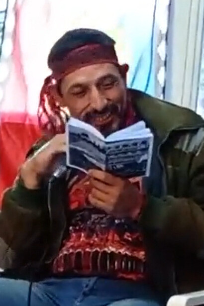 Facundo Jones Huala, leader of the Mapuche Ancestral Resistance (RAM)