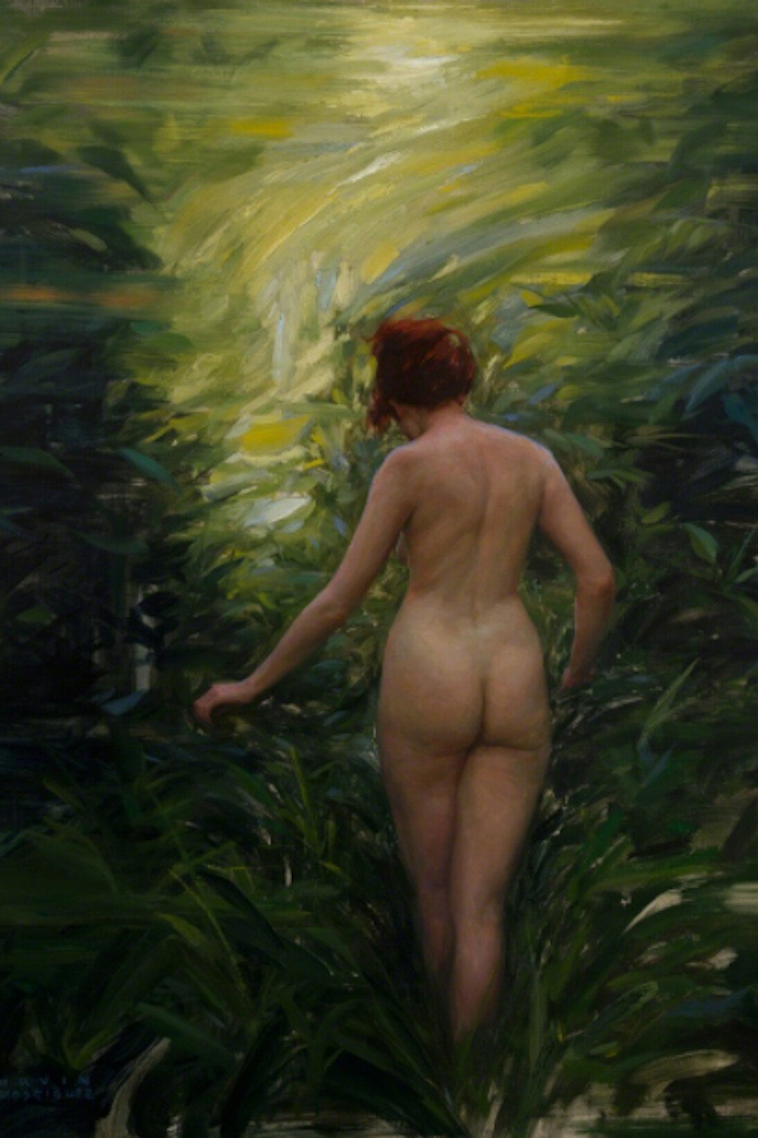 Irvin Rodriguez, Into the Woods. Courteys of Sirona Fine Art