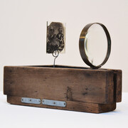 George-Ann Gowan, Opti Parralleloscope, 2013, Mixed media, 8.5 x 12 x 7.25 inches