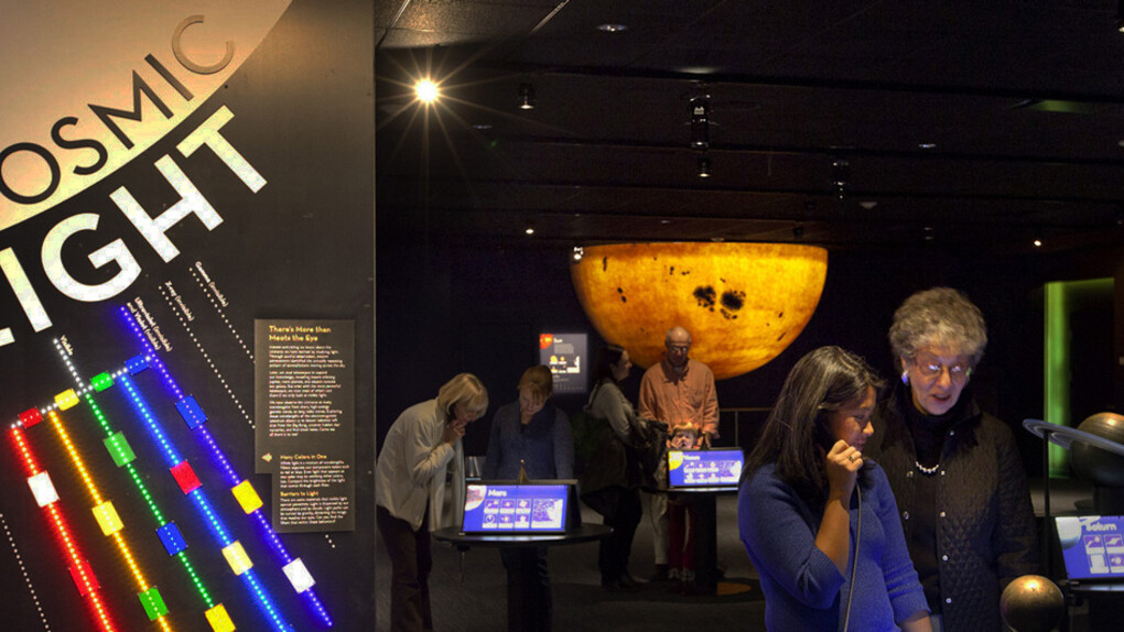 Cosmic Light. Courtesy of Museum of Science