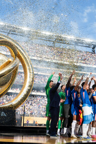 Ceremonia de premiación de la Copa Mundial de la FIFA. 13 de julio de 2025, Estadio MetLife, Nueva Jersey, Estados Unidos