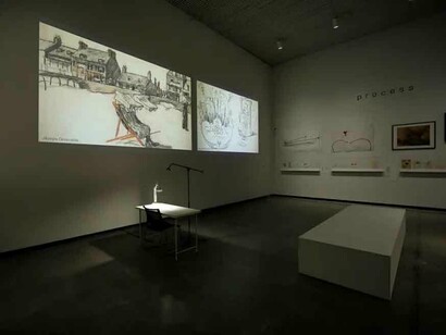 Various artists, Embodied thought, exhibition view. Courtesy of Latvian National Museum of Art