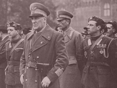 Il generale Rodolfo Graziano e Junio Valerio Borghese