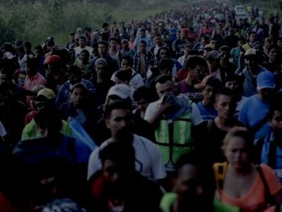 Muchos de los migrantes quieren entrar en Estados Unidos