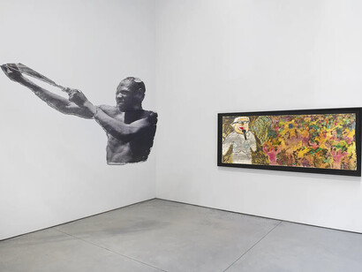 Lloyd Foster, Spiritual technology, exhibition view. Courtesy of Anton Kern Gallery