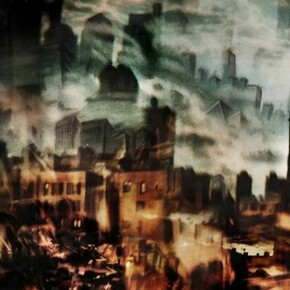 Jacob Felländer, Pentimento Study #6, detail view, 2013, Pentimento © Jacob Felländer, courtesy of Hamiltons