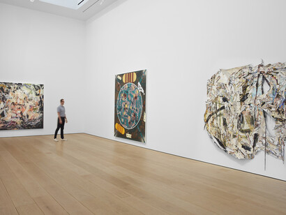 Cart, horse, cart. Courtesy of Lehmann Maupin