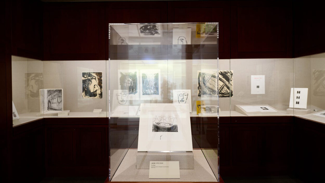 Ferlinghetti for San Francisco, exhibition view. Courtesy of De Young Museum