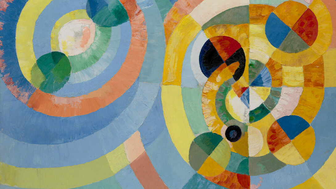 Robert Delaunay, Circular forms. Courtesy of Guggenheim Museum