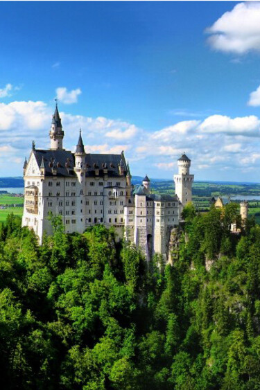 Neuschwanstein castle, in all its glory © Gabriele Quaglia