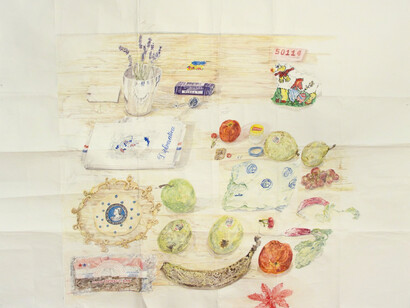 Tables and pills and things. Courtesy of Pierogi 