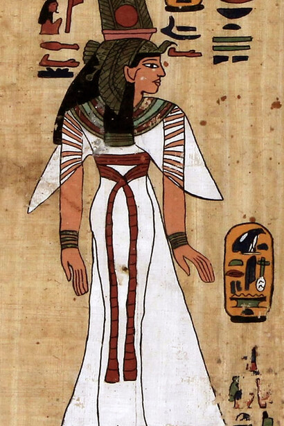 Ancient Egyptian clothes refers to clothing worn in ancient Egypt from the end of the Neolithic period (prior to 3100 BC) 