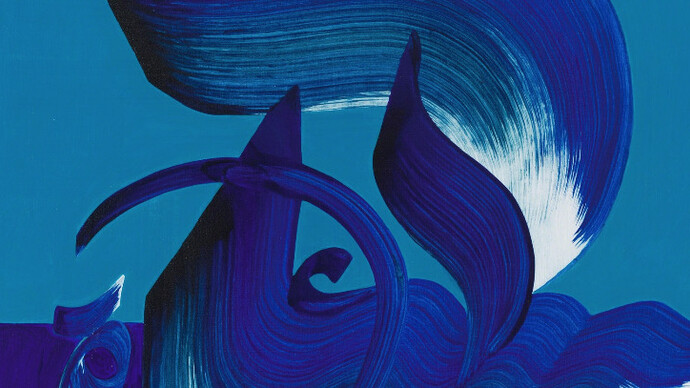 Hassan Massoudy. Courtesy of October Gallery