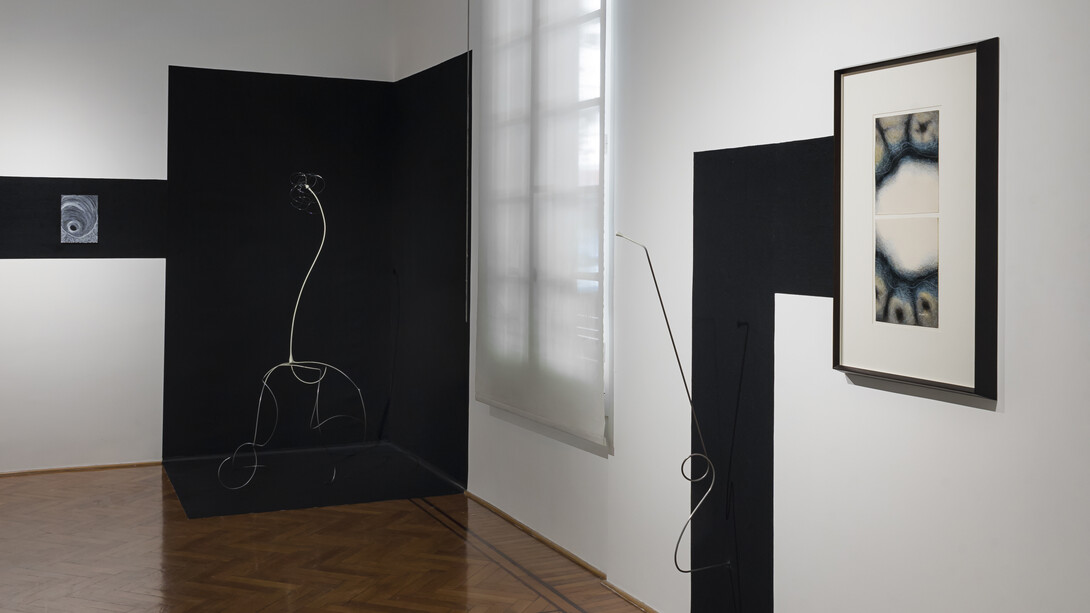 Ginevra Landini and Emilio Renart, exhibition view. Courtesy of Del Infinito Gallery