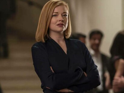Sarah Snook as Siobhan "Shiv" Roy on the hit show Succession