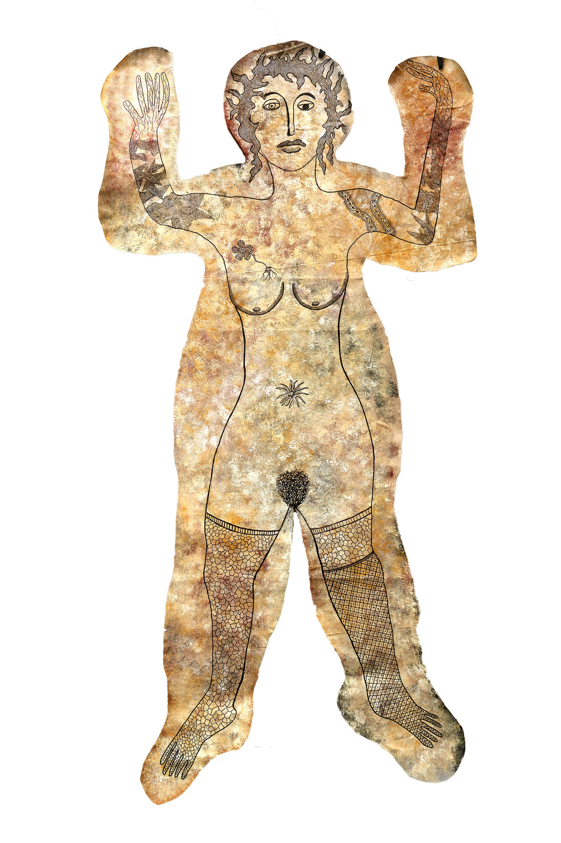 Elizabeth Garouste, Femelle, 2015 © Elizabeth Garouste 2015. Courtesy Galerie Polad-Hardouin