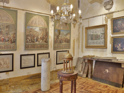 Interior, Galleria Baroni in Milano. Courtesy of Galleria Baroni