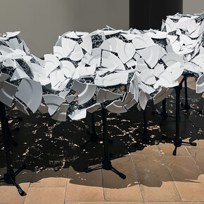 Attorno a Tintoretto. La deposizione. Quattro artisti contemporanei sfidati da un capolavoro, vista della mostra. Per gentile concessione del Museo Diocesano