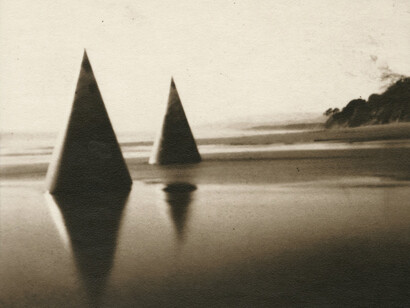Ruth Thorne-Thomsen, Cones, California (detail), 1982. Courtesy of Gitterman Gallery