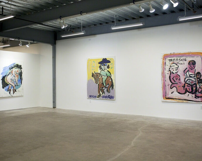 Kate Groobey, Exhibition view. Courtesy of Ever Gold