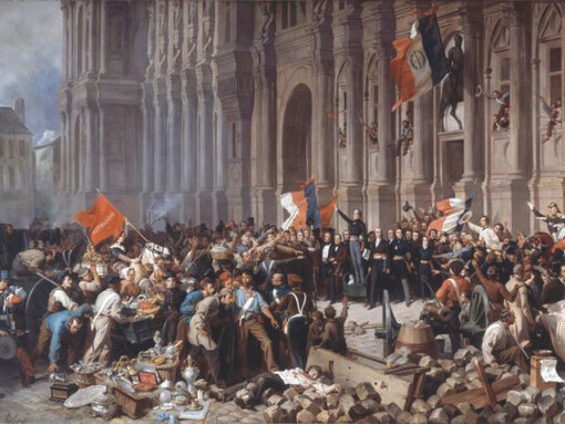 La Revolución francesa: abolición de la monarquía absoluta y la proclamación de la República, eliminando las bases económicas y sociales del Antiguo Régimen
