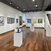 Various artists, Domestic tranquilty? Exhibition view. Courtesy of Momentum Gallery