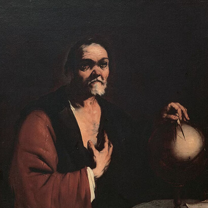Eraclito, Luca Giordano, 1660 circa