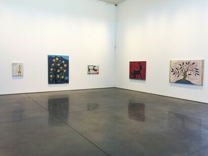 Bill Braun, Jerry Iverson, and John Randall Nelson, Exhibition view. Courtesy of Stremmel Gallery