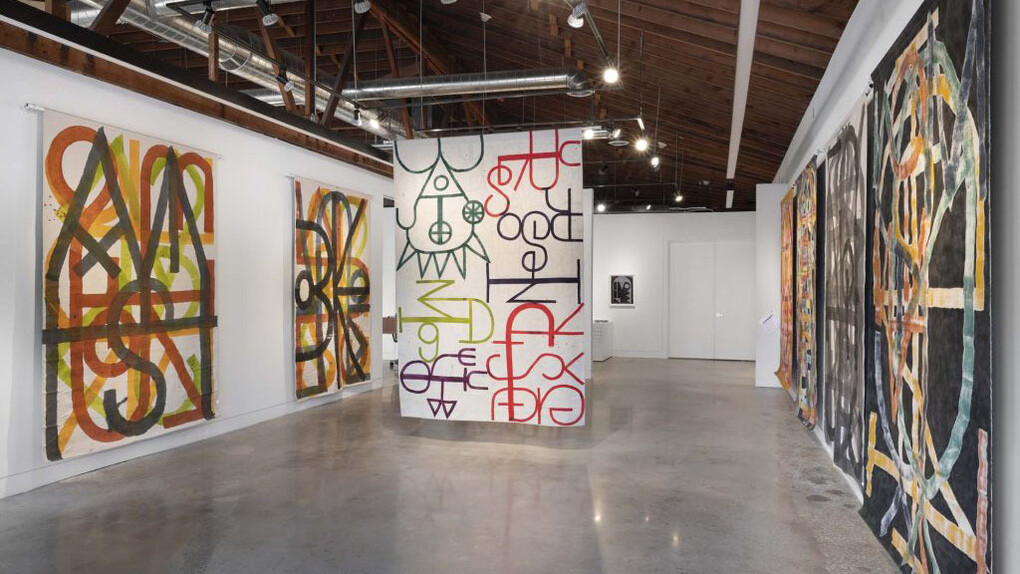 Elijah Burgher, A list of wishes, exhibition view. Courtesy of Western Exhibitions
