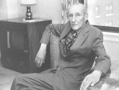 William Burroughs still aware and perceptive even at a senior age