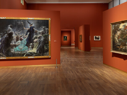 Verborgene moderne. Faszination des okkulten um 1900, ausstellungsansicht. Mit freundlicher genehmigung des Leopold Museum