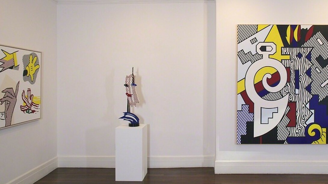 Roy Lichtenstein, Re-Figure, Exhibition view. Courtesy of Castelli Gallery
