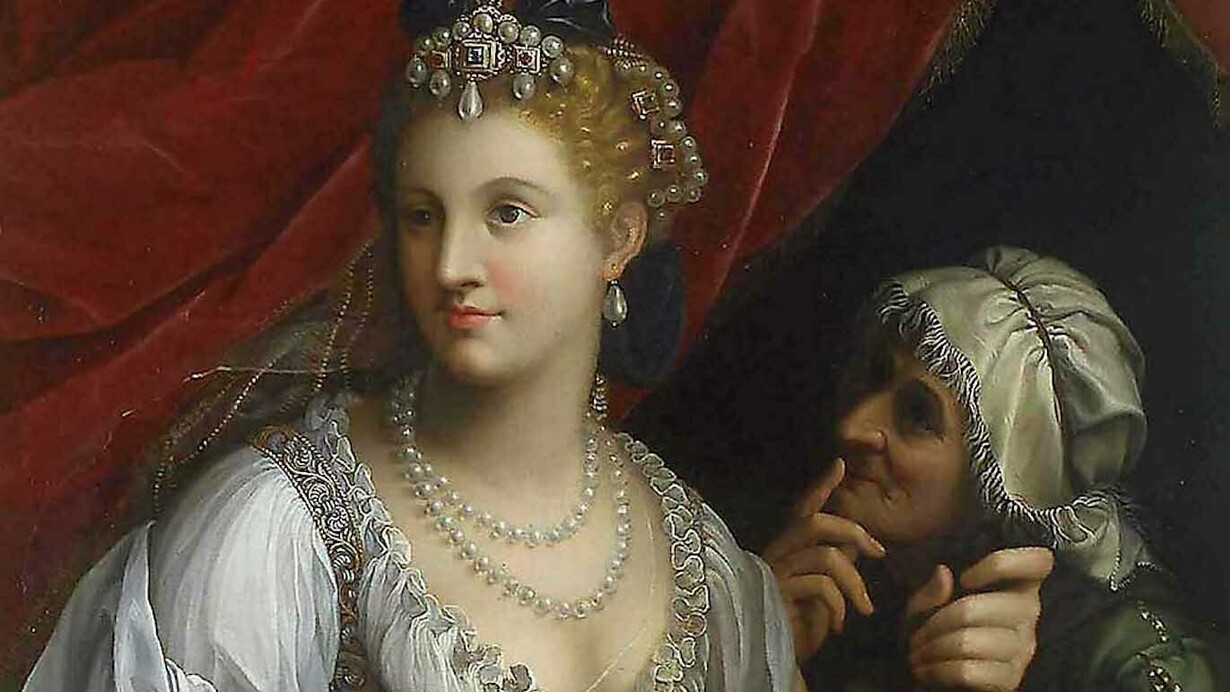 Fede Galizia, Giuditta e Oloferne, particolare, Le Signore dell’Arte, foto Margherita Tizzi