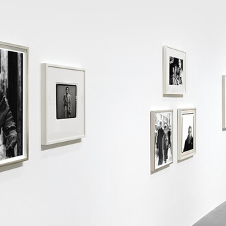 Richard Avedon, Italian days, vista della mostra. Per gentile concessione di Gagosian