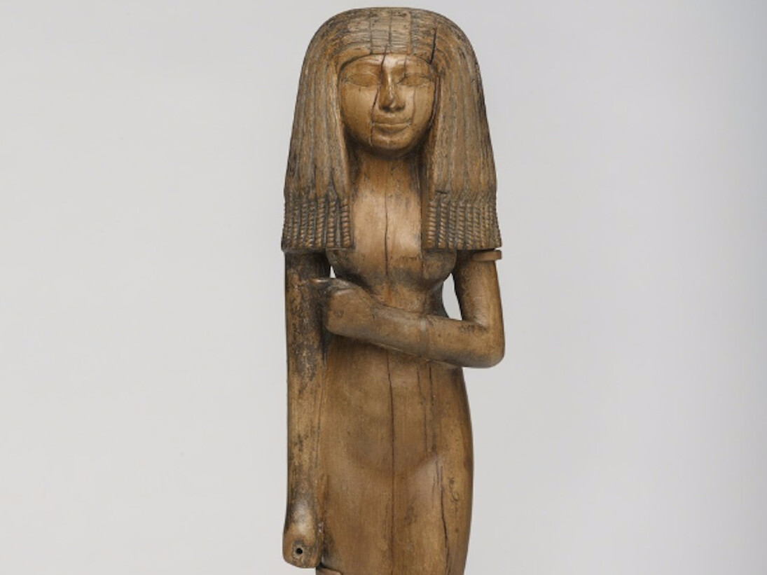 Unknown Artist, Statuette of a Woman, ca. 1390. Courtesy of the Brooklyn Museum