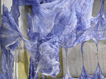 Diana Orving, Paisaje mental Palma Azul, 2023
