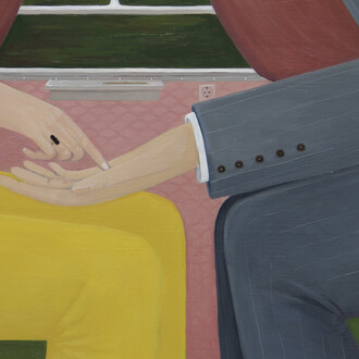 Angela Burson, Palm reader, 2024. Courtesy of Hashimoto Contemporary Gallery