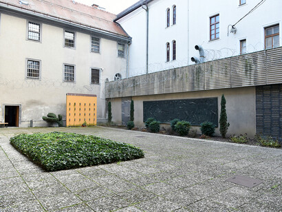 Stari pisker, the memorial space for the victims of Nazi violence, exhibition view. Courtesy of Museum of recent history Celje