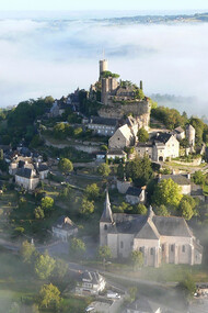 Corrèze, le village de Turenne