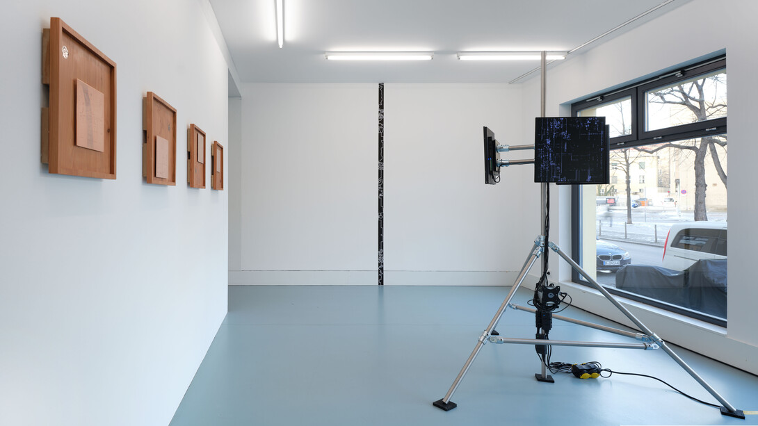 Paul Seidler, Nightmarket, exhibition view. Courtesy of Nagel Draxler Kabinett