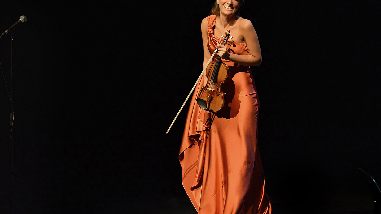 Nicola Benedetti, Auditorium show, 2013 © Paul Sanders