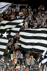 Torcida do Botafogo, time Brasileiro de futebol