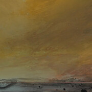 Wrona Gall, Ocean glow (detail), 2026. Courtesy of bG Gallery