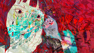 'Y yo miro desde adentro', ilustración de la artista Elisa Ferreira López